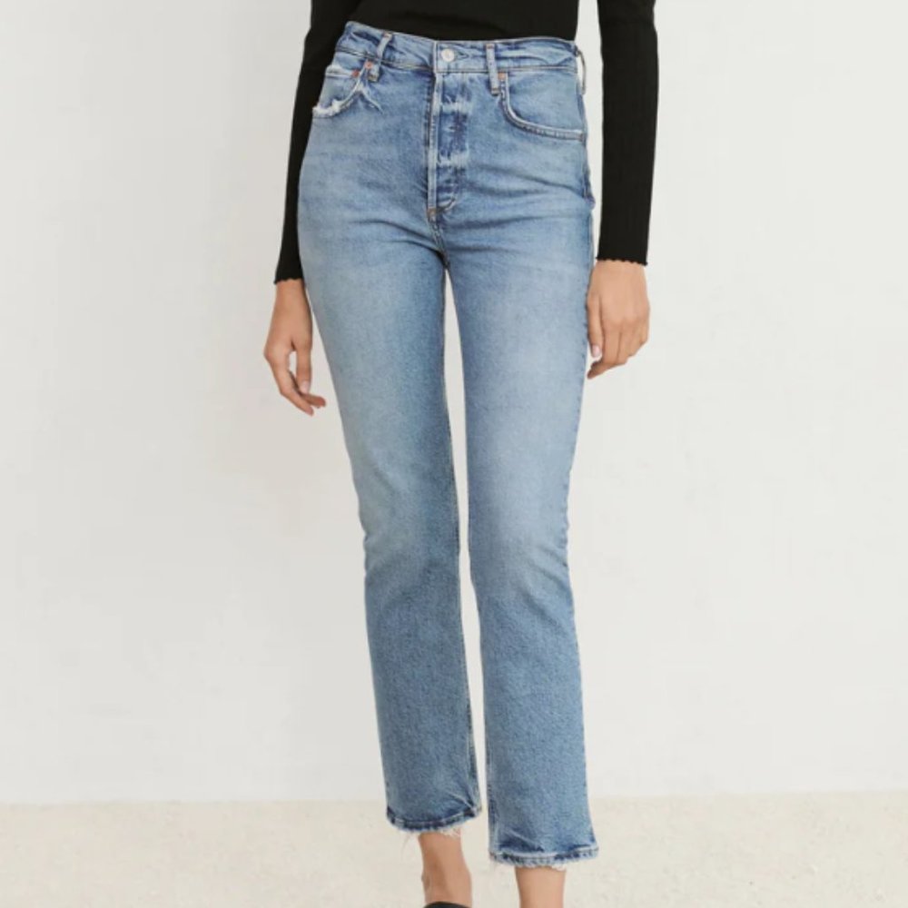 Agolde Riley Crop Jeans Size 26